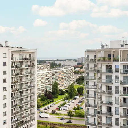 Albatross Towers Apartments Gdansk Przymorze By Noclegi Renters Exteriér fotografie